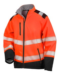 L-RT476 Druckbare Ripstop Safety Softshell Jacke