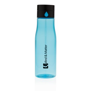 Aqua Hydration-Flasche blau