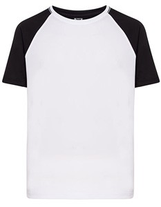 Sport Contrast T-Shirt White_Black