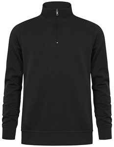  Unisex Troyer Sweatshirt Black
