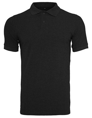Polo Piqué Shirt Black