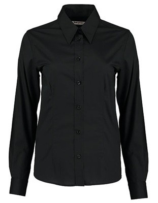 Women`s Tailored Fit Bar Shirt Black
