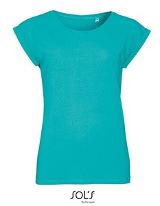 Women´s T-Shirt Melba Caribbean-Blue