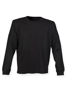 T-Shirt-Langarm Black