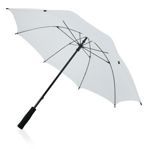 Regenschirm aus Fiberglas weiß 1
