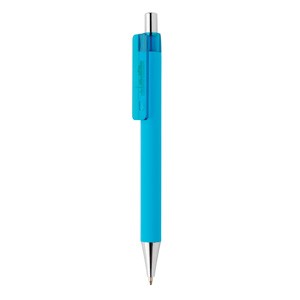 X8 Stift mit Smooth-Touch h.blau