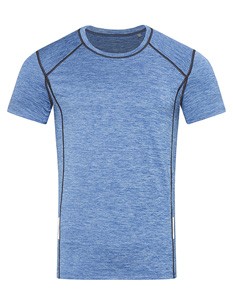  Recyceltes Sports-T ShirtReflect Blue-Heather