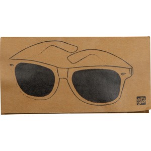 Mac-58758 Sonnenbrille aus Kunststoff im "Nerdlook",