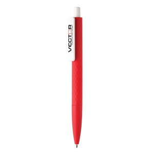 X3-Stift mit Smooth-Touch rot
