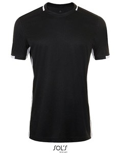 T-Shirt |V-Ausschnitt Black_White